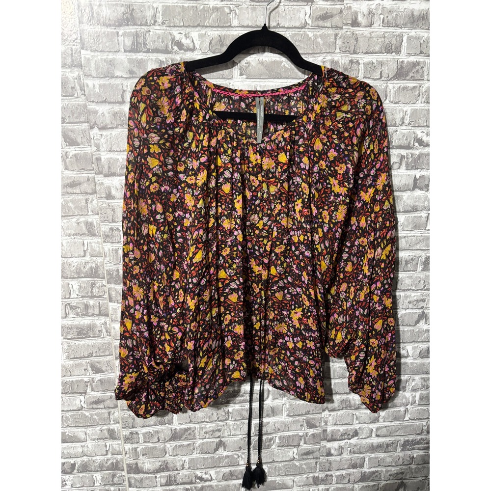 Anthropologie‎ Pauline Balloon-Sleeved Blouse